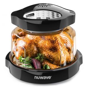 Panela Forno Infravermelho Elétrico com Temperaturas Ajustáveis, 100 Predefinições e 50 Memória, 110V 1500W, Nuwave, Preto