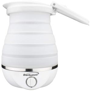 Chaleira Elétrica 0.8L, 1200W, Branca, 110v, BRENTWOOD KT 1508W, Branco