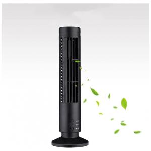 VALSEEL Ventilador de torre USB Ar condicionado sem lâmina Ventilador pequeno, Ventilador elétrico de 2 velocidades, Mini condicionador