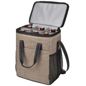 Tirrina Bolsa Térmica Para Transporte de Vinhos até 6 Garrafas, TIRRINIA, Azul