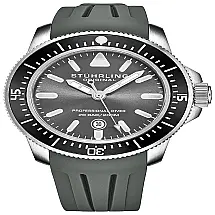 Stuhrling Relógio Masc , Analógico, Quartzo, Prova DÁgua 200m, Preto, Azul