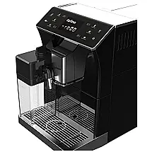 Máquina de Café Expresso 1.7L com Painel Digital e Bocal de Leite, 110V 1300W, OKCELL, Preta
