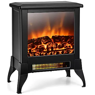 Lareira Elétrica Portátil com Temperatura