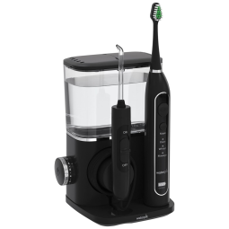 Irrigador Oral com Escova de Dentes Elétrica 110 PSI, 110v, WATERPIK CC 01, Preto