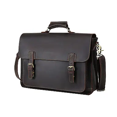 Bolsa Maleta de Couro Unissex