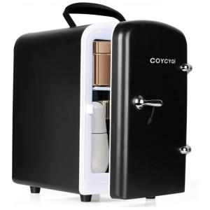 Mini Geladeira para Skincare 4 Litros com USB Portátil, 5V, COYCYQI ETC4, Preto