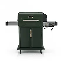 Grill Ninja PG301GN FlexFlame Defumador 5-em-1 Elétrico e a Gás Propano Verde 110V