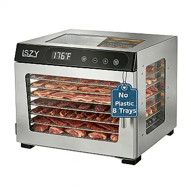 Desidratador de Alimentos Lszy Prateado