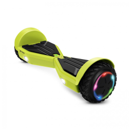 Hoverboard com Luz LED, Velocidade de 11 km/h e Alcance até 11 km, para Adolescentes, 110V, Jetson JAERO-ELC, Amarelo