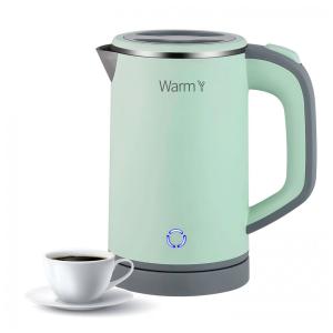 Mini Chaleira Elétrica Warm Y 0,8 Litros de Capacidade com Desligamento Automático, 110V 600W Verde