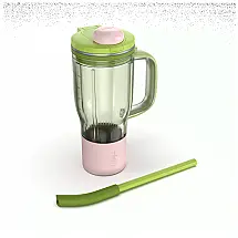 BlendBOSS 770 ml Travel Tumbler and Straw in Green