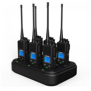 Rádio Comunicador Walkie Talkie SAMCOM Rádio Bidirecional de Longo Alcance Recarregável 5W, de Alta Potência para Adultos com Carregador