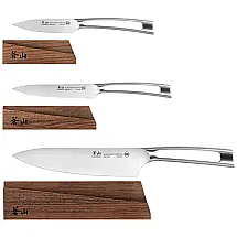 Conjunto de Facas TN1 Series, 3 Peças, Aço Inoxidável, CANGSHAN 1021936, Prateado