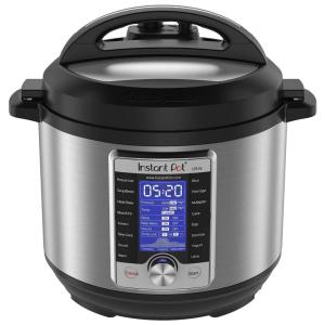 Panela de Pressão Elétrica 10 em 1 Programável, 7.5 Litros, 110V 1200W, INSTANT POT Ultra 80, Prateado