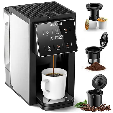 Cafeteira Elétrica AIRMSEN Preta 2L