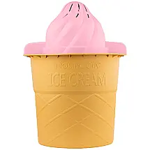 Sorveteira Elétrica 4L de Capacidade em Aço Inoxidável Inclui Livro de Receitas, claro, NOSTALGIA , Rosa claro