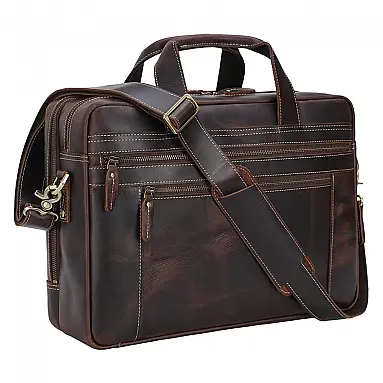 Bolsa Carteiro Masculina de Couro