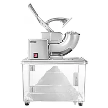 Máquina de Raspadinha Slush VEVOR 300W Dupla Lâmina 300 kg/h Caixa 50L Branca 110V