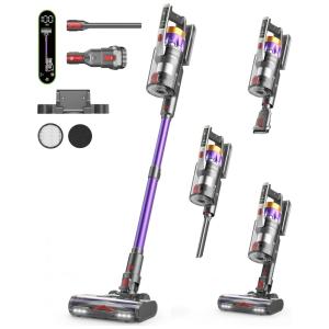 Aspirador de Pó NADALY sem Fio, Novo Modelo 2025 com 580W, 48KPA, 65 Minutos de Autonomia, Leve, Autônomo - Ideal para Casa