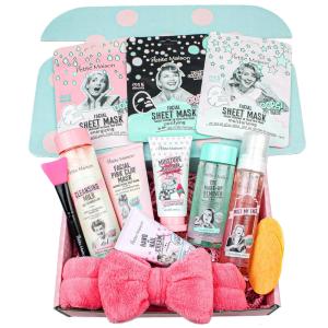 Kit Skincare Completo para Cuidados com a Pele 25 Produtos, PETITE MAISON PTM0026, Azul