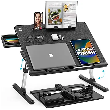Mesa para laptop dobrável ajustável