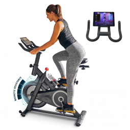 Bicicleta Ergométrica com 32 Velocidades e Assento Ajustável, ECHELON EX 15, Preto