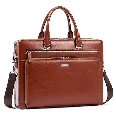 Bolsa Carteiro Masculina Couro de