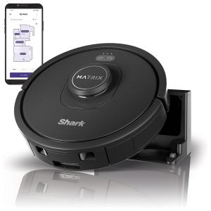 Aspirador de Pó Robô com Conexão via APP WI FI e Auto Carregamento, 110V, Shark RV2310AE, Preto