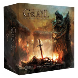 Jogo de Estratégia Tainted Grail The Fall of Avalon, 1 a 4 Jogadores, Para Maiores de 12 Anos, AWAKEN REALMS AWATGENGCB, Preto