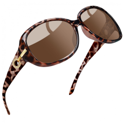 Óculos de Sol Feminino com Proteção UV, Joopin, Marrom