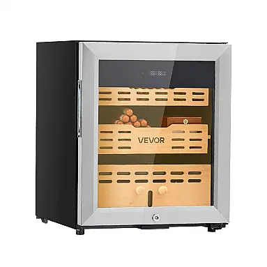 Humidor Elétrico VEVOR 50L Madeira