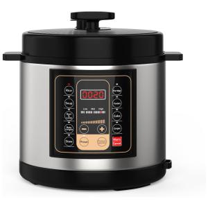 Panela de Pressão Elétrica 6,3L, 9 em 1 em Aço Inoxidável com Vaporizador e Livro de Receitas, 110V 1000W, NAFEWIN