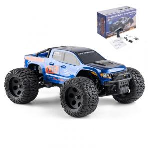 Carrinho de Controle Remoto Off Road com Bateria de 900mAH, BEEZRC 4X4 FMT24 RTR, Azul