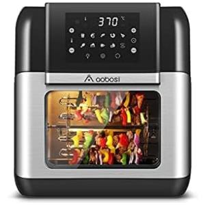 Forno Multifuncional 6 em 1 Torrada 22L, 1700W, 110v, AAOBOSI, Prateado