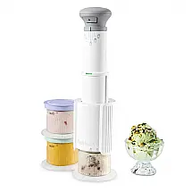 Cuisinart FastFreeze ICEFD10 - Sorveteira Elétrica 5 em 1, Milkshakes, Sorvetes e Slushies Rápidos