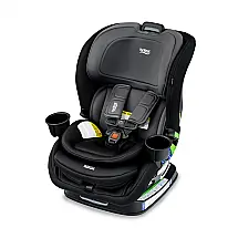 Cadeirinha Britax Poplar Cinza Ônix 2-em-1 Design Compacto 2,3 a 29,5 kg