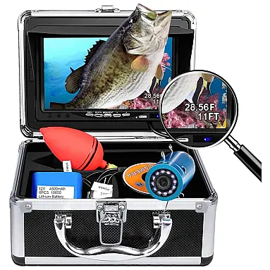 Câmera de Pesca Subaquática Portátil