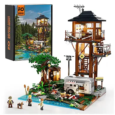 Funwhole Lookout Campground com torre