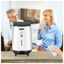 Generic Concentrador de Oxigênio Portátil 7L, Funciona 8H, 110V, Branco