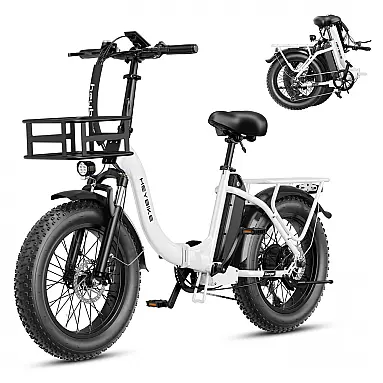 Bicicleta Elétrica Dobrável para Adultos