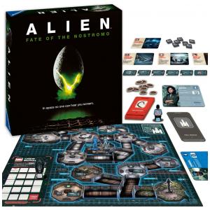 Jogo de Tabuleiro Ravensburger Alien Fate of The Nostromo para Maiores de 10 Anos - Um Jogo Cooperativo de Estratégia e Suspense
