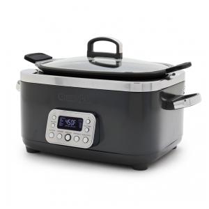 Panela Elétrica Multifuncional 8 em 1, 6 Litros com Tampa Removível, Antiaderente de Cerâmica Saudável sem PFAS, 220V 1350W, GreenPan