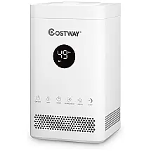 Umidificador 3.5L, com Controle de Umidade Automático, COSTWAY, Branco