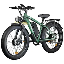 Bicicleta Elétrica ZEEGR 2000W Adulto, Motor Duplo, Bateria 48V 22,4Ah, 96 km Autonomia, Pneus 26x4, Freio Hidráulico, Suspensão, 7 Marchas