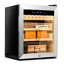 Humidor Elétrico para Charutos Woodronic WA-E-Humidor 300 Charutos 50L Cedro Espanhol Voltagem Não Informada