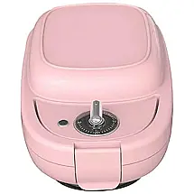 Sanduicheira Elétrica Antiaderente 1 Fatia, Aço Inox, 110v, ZHDWOALG 666 254 124, Rosa