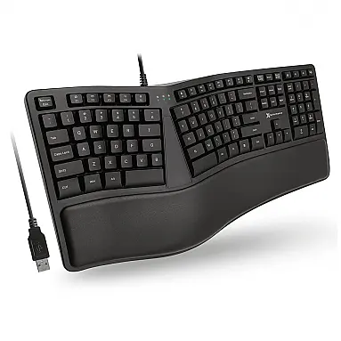 Teclado Ergonômico Dividido com Fio