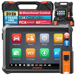 OTOFIX D1 Lite Ferramenta de Verificação Bidirecional com Bluetooth, Scanner OBD2 Diagnóstico com Atualizações Gratuitas
