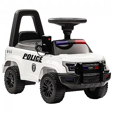 Carro Infantil Policial de Deslizar