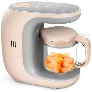 Processador de Alimentos para Bebês com Controle Digital, 110V Sejoy, Rosa